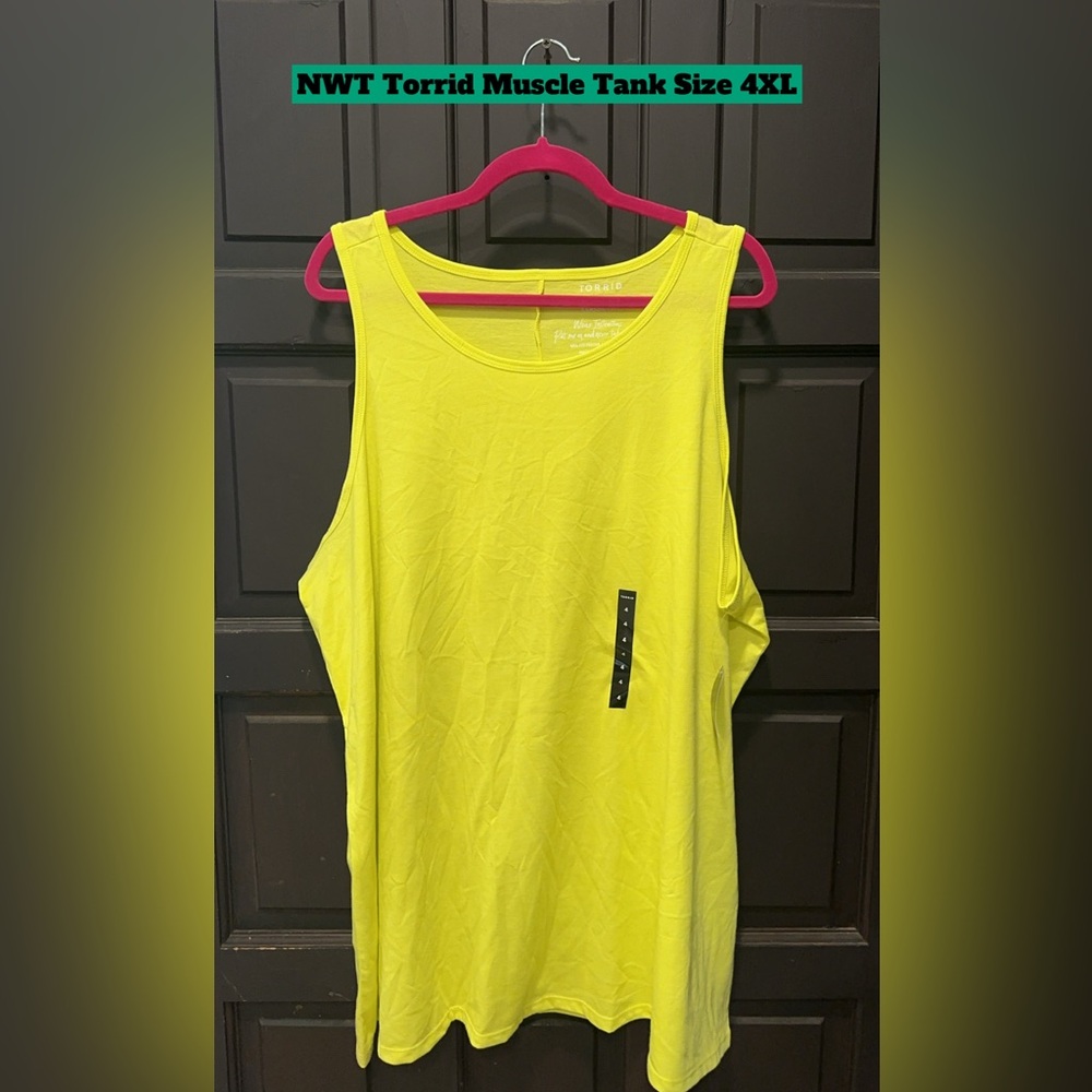 NWT Torrid Muscle Tank Size 4XL